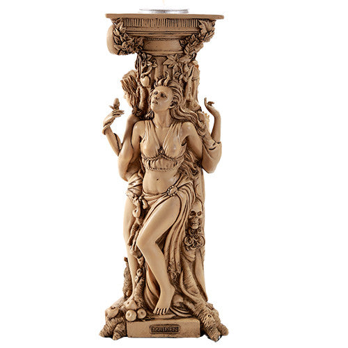 Triple Goddess (Maiden, Mother, Crone) Candle Holder