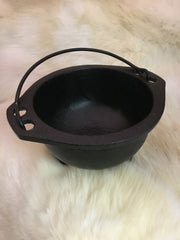 6" Cast Iron Cauldron