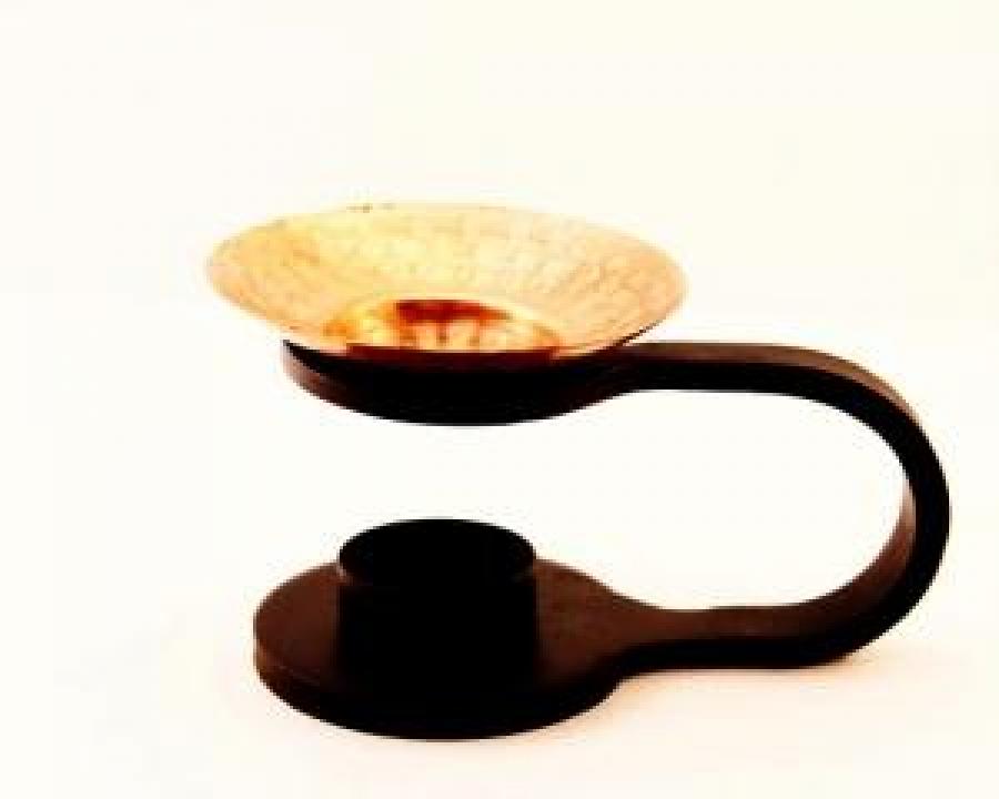 Iron and Copper Oil/Resin Burner