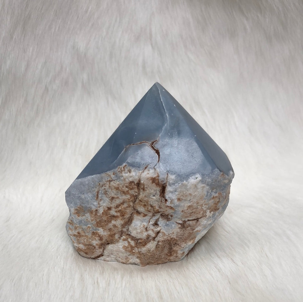 Angelite Top Polished Point