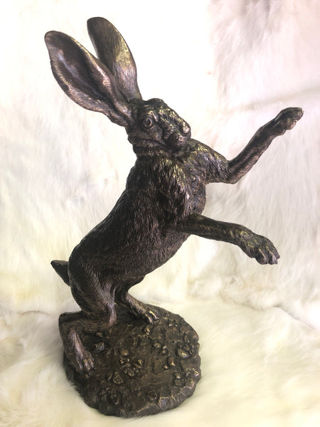 Bronze Hare Statue - Standing
