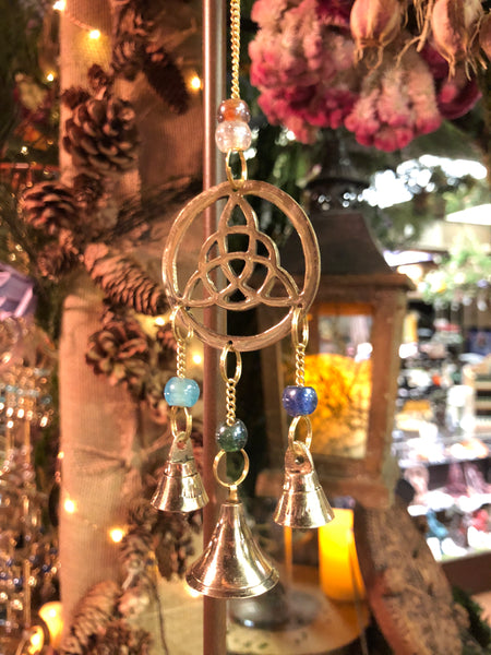 Three Bell Triquetra Wind Chime (Small)