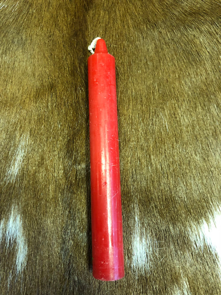 6" Taper Spell Candle - Red