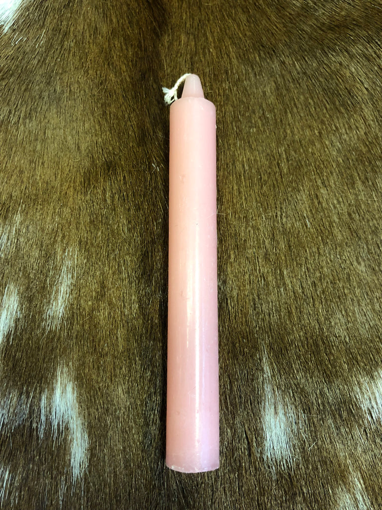 6" Taper Spell Candle - Pink