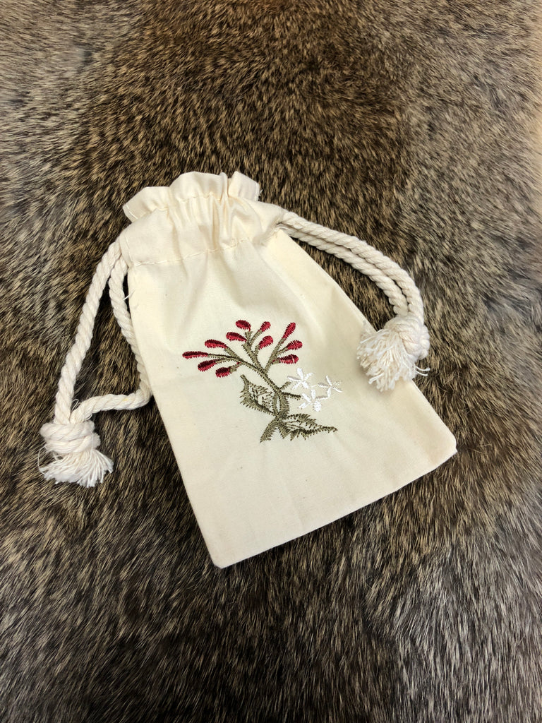 Embroidered Bag - Purple Berry