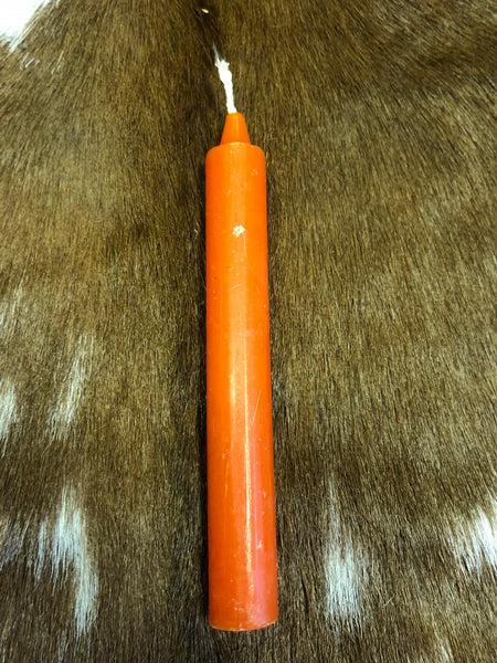 6" Taper Spell Candle - Orange