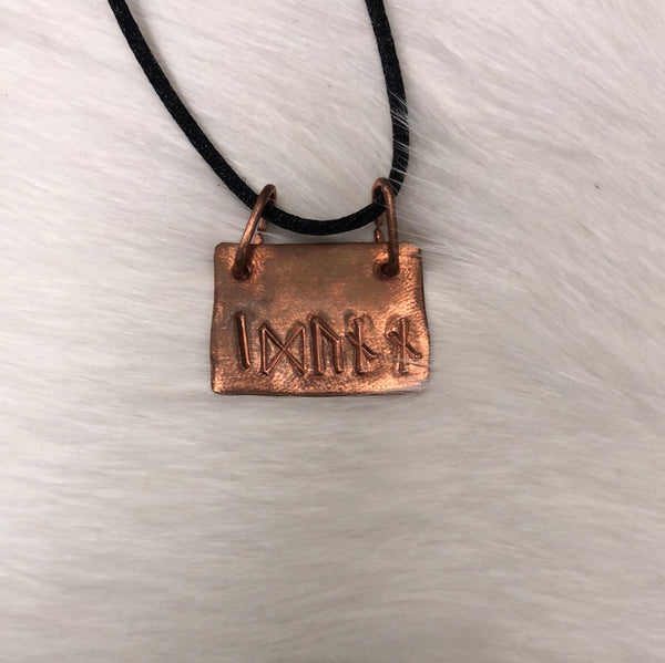 Copper Idunn Pendant Necklace