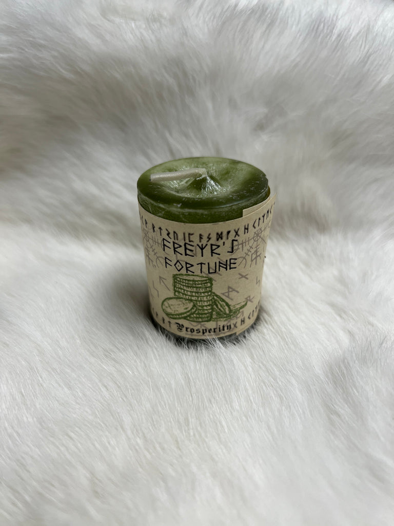 Freyr's Fortune Votive Candle