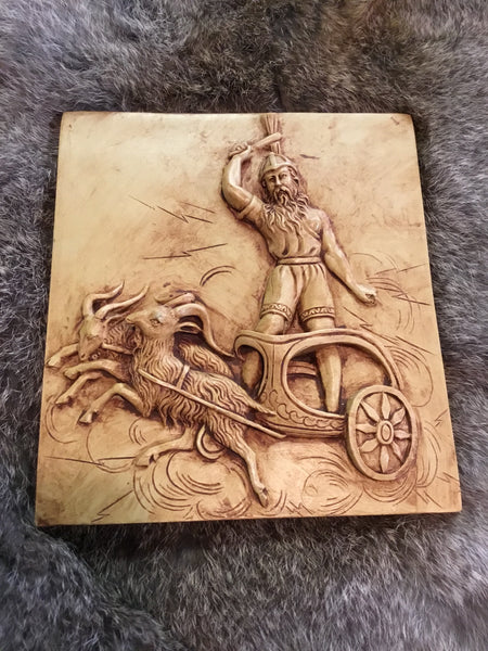 Thor Chariot Wall Plaque