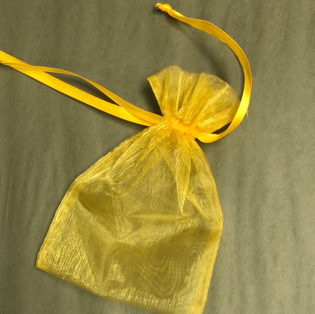 Organza Bag - Yellow