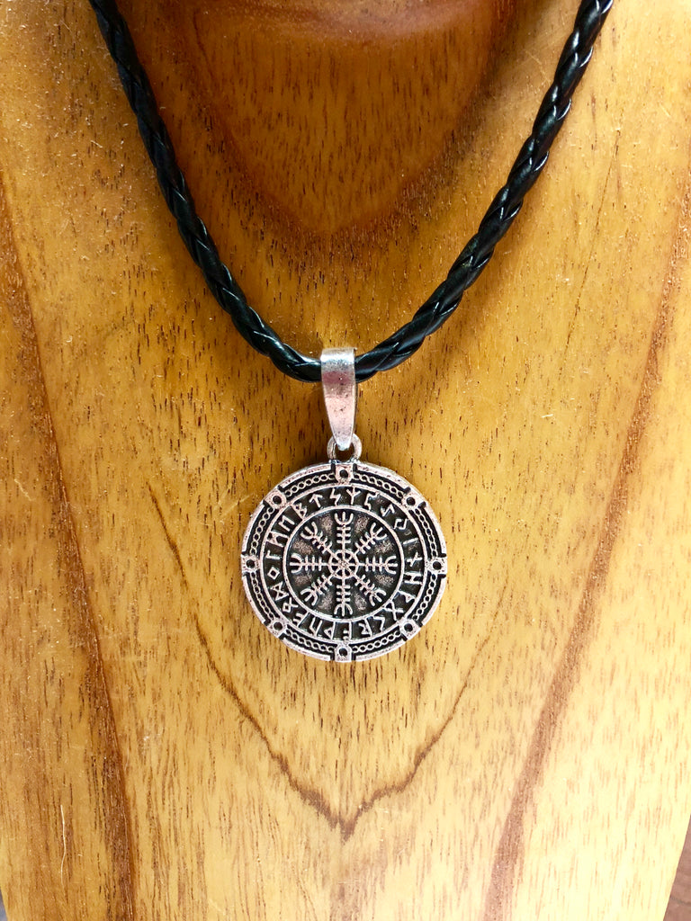 Helm of Awe with Runes Pendant