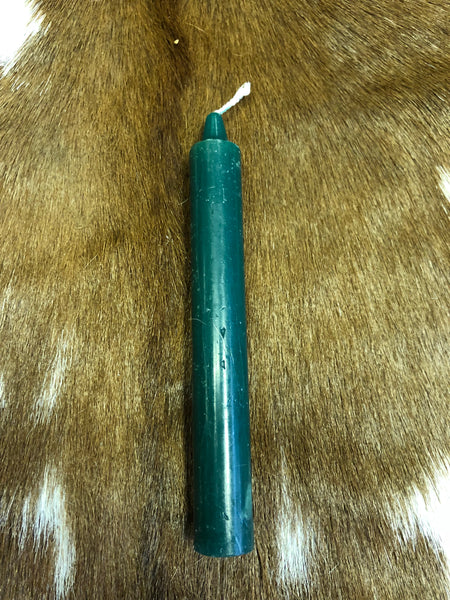 6" Taper Spell Candle - Green