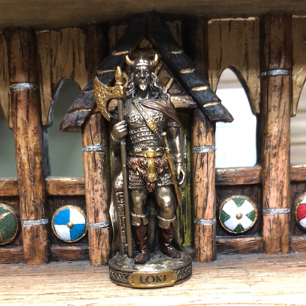 Bronze Finish Loki Figurine