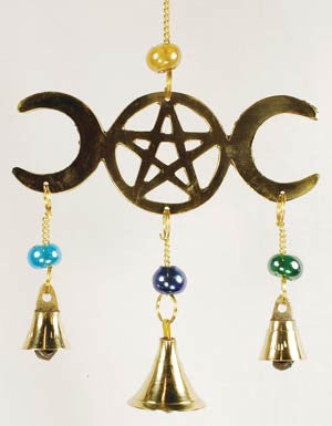 Triple Moon Wind Chime (Small)