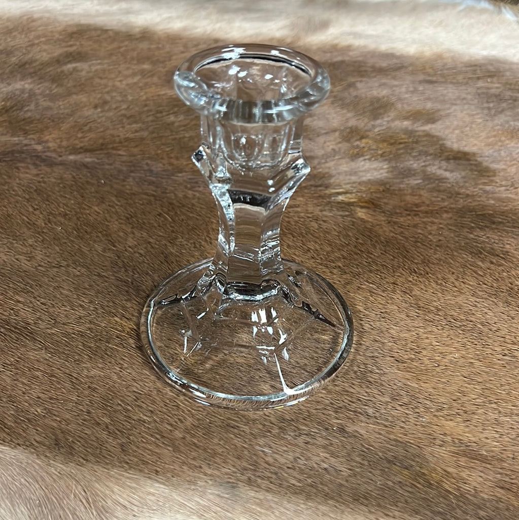 Taper Candle Holder - Glass