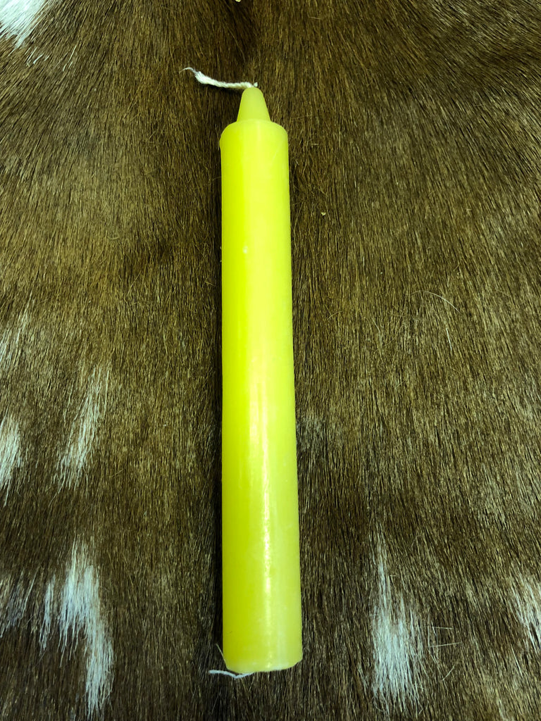 6" Taper Spell Candle - Yellow