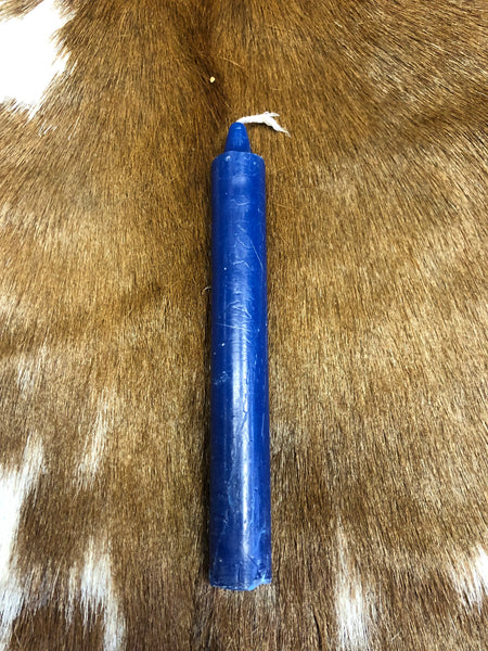6" Taper Spell Candle - Blue