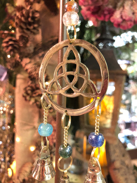 Three Bell Triquetra Wind Chime (Small)