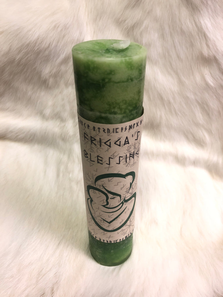 Frigga’s Blessing Fertility Pillar Candle