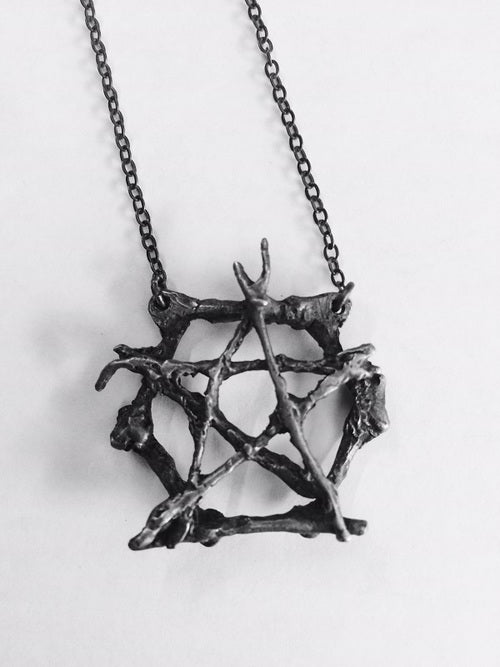 Burial Ground Pentacle Necklace
